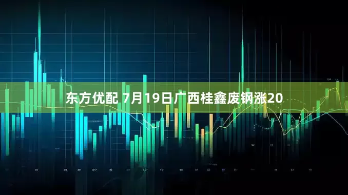 东方优配 7月19日广西桂鑫废钢涨20